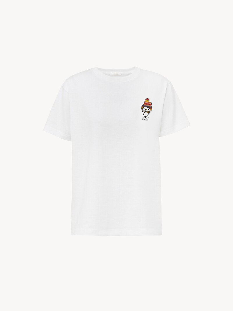 Chloé MyMelody農曆年限定聯名T恤-白色款 NT$15,600 