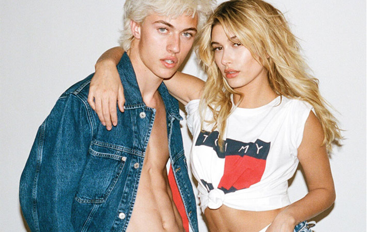 太生火!新生代超模Lucky Blue Smith和Hailey Baldwin帥氣詮釋Tommy丹寧