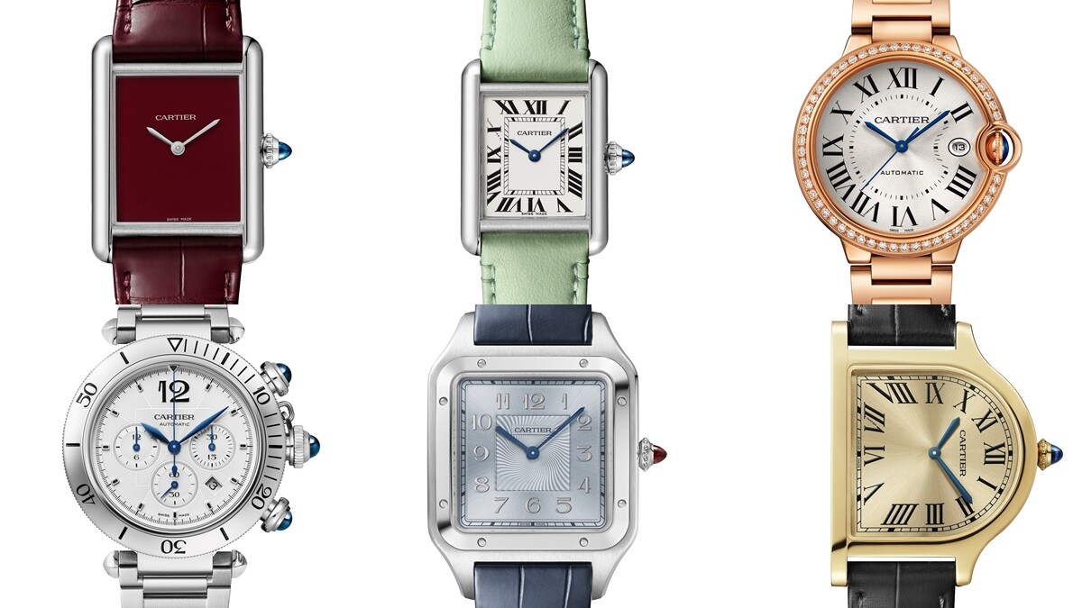 Cartier 2021年新錶完整情報看這一篇!卡地亞手錶入門系列Tank Must、Balloon Bleu藍氣球新尺寸、Pasha推出計時款、Santos限量錶…