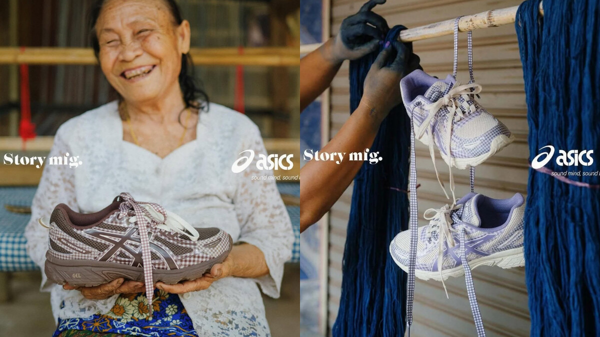 最可愛亞瑟士非這雙莫屬!ASICS x Story mfg.聯名俏皮格紋、夏季配色…拿捏浪漫少女心