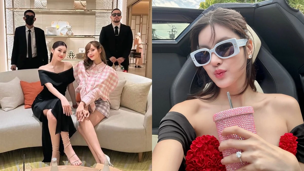 和Lisa一起血拼的泰國億萬名媛是誰?自創流行語「Thank you kateyki」紅到連GD都在講